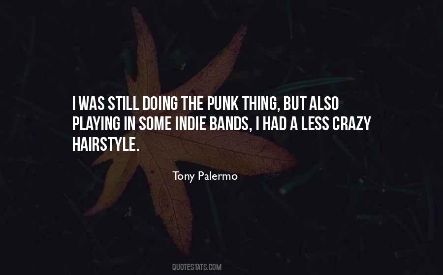 Punk Band Quotes #1637739