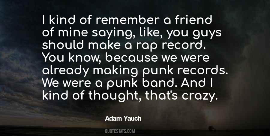 Punk Band Quotes #1819507