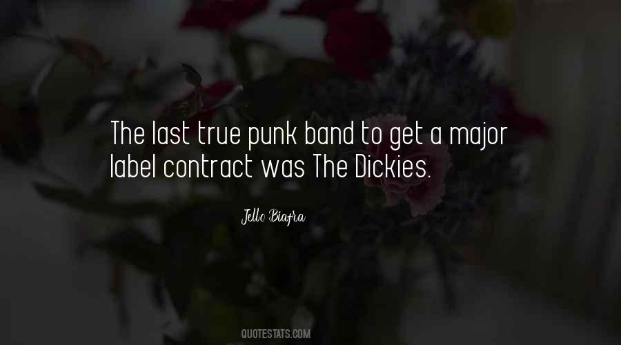 Punk Band Quotes #772367