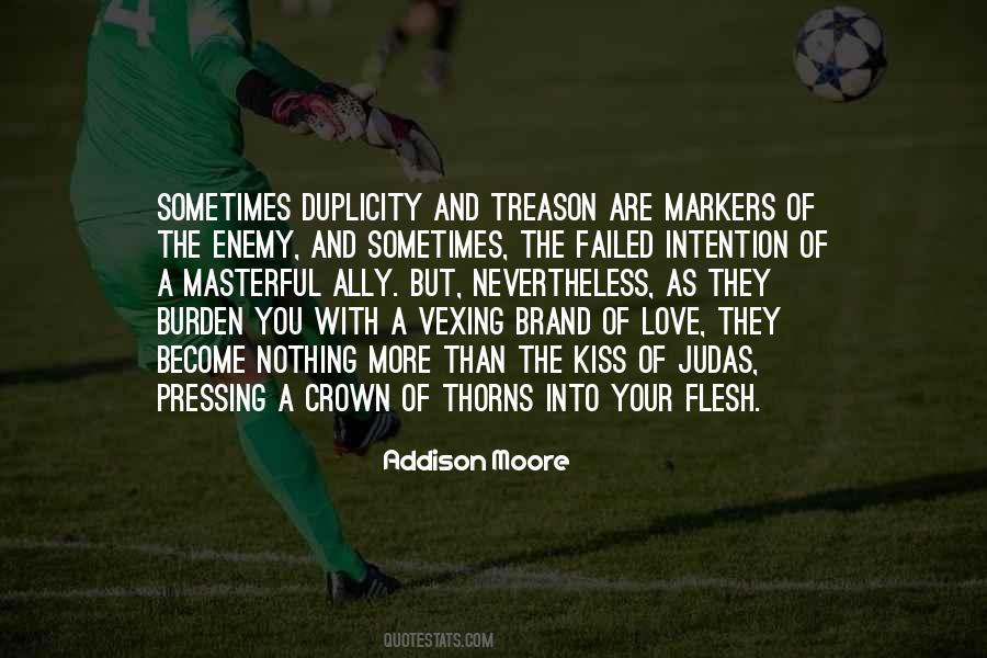 Judas Betrayal Quotes #1819278