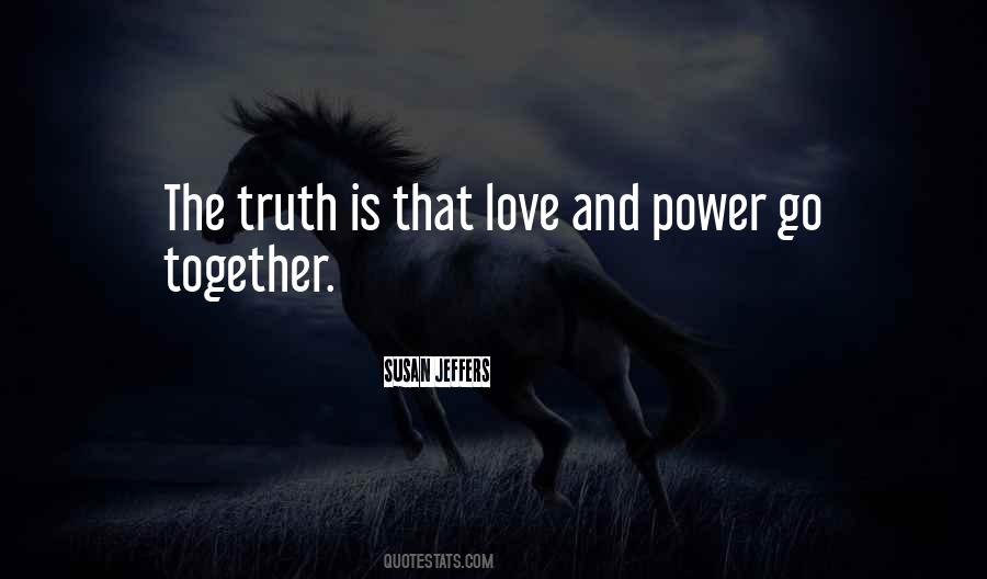 Love And Power Quotes #1515802