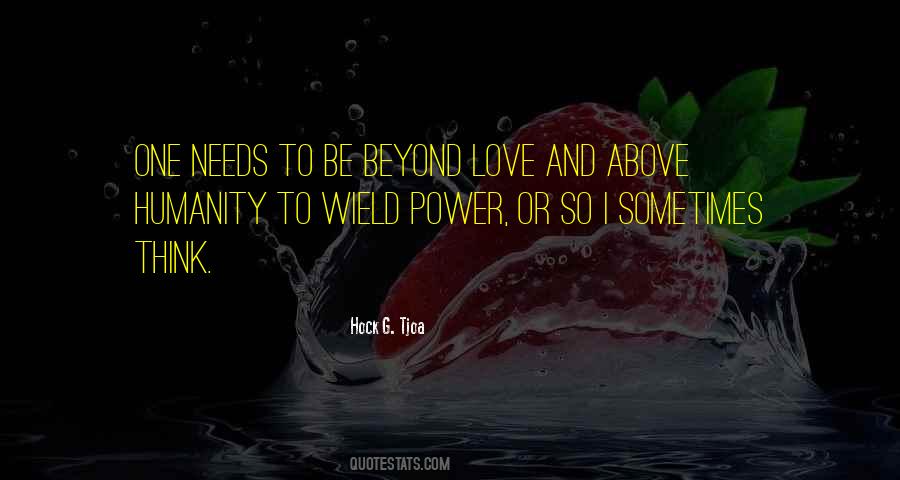 Love And Power Quotes #38311
