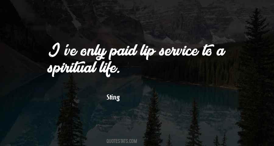 Quotes About Lip Service #1004133