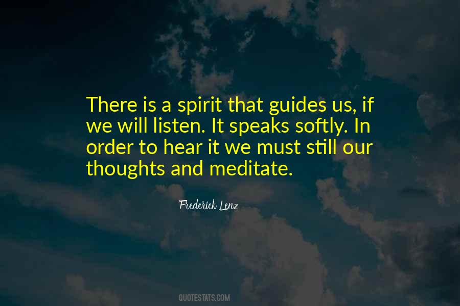 Quotes About Spirit Guides #909763