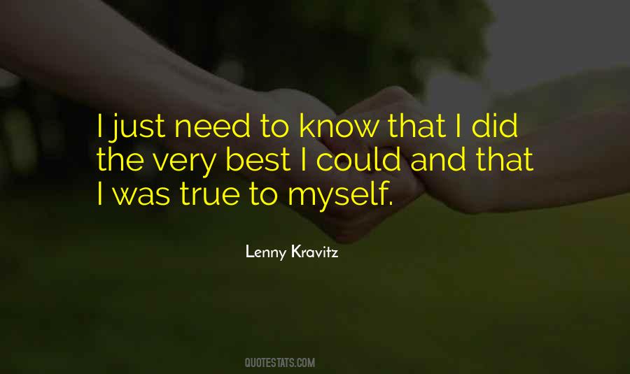 Quotes About Need To Know #1145016