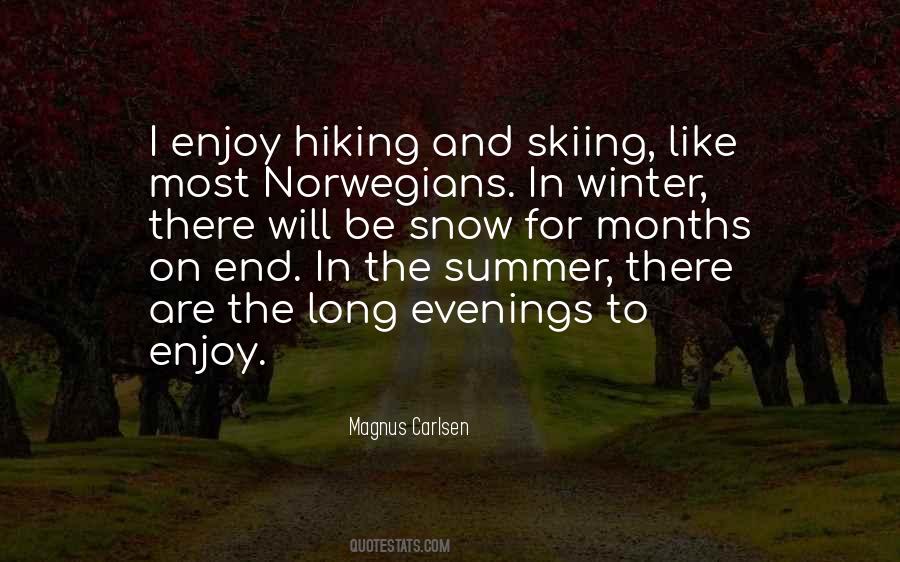 Quotes About Summer Evenings #670636
