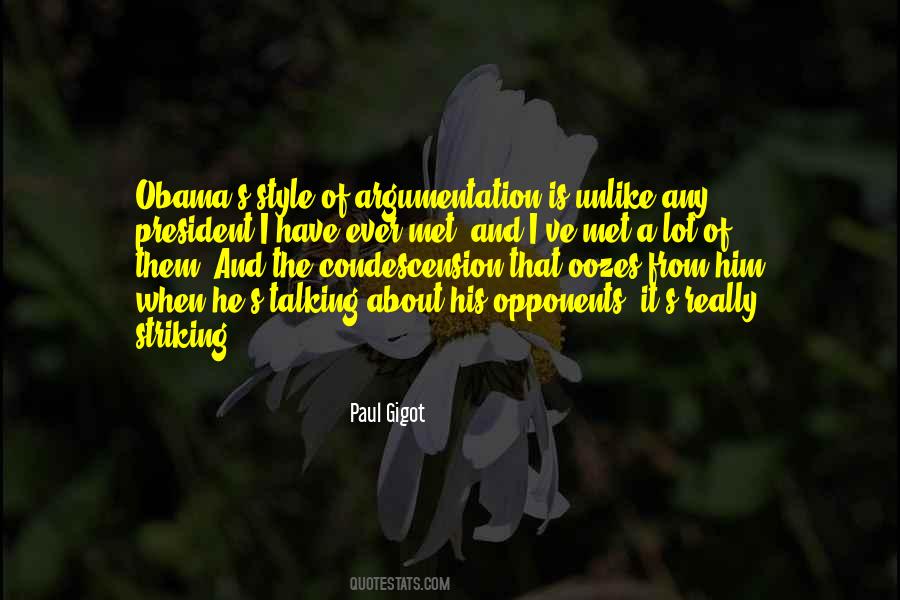 Quotes About Argumentation #194795