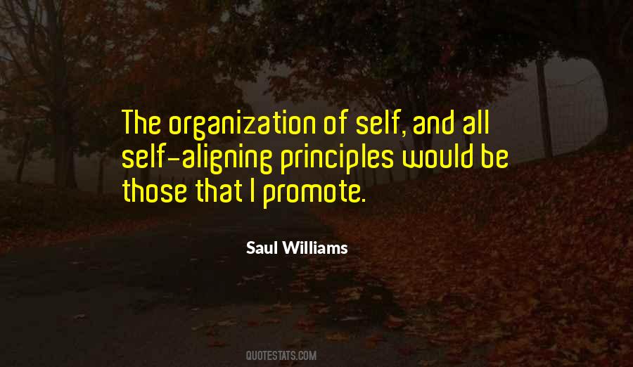 Self Organization Quotes #38550
