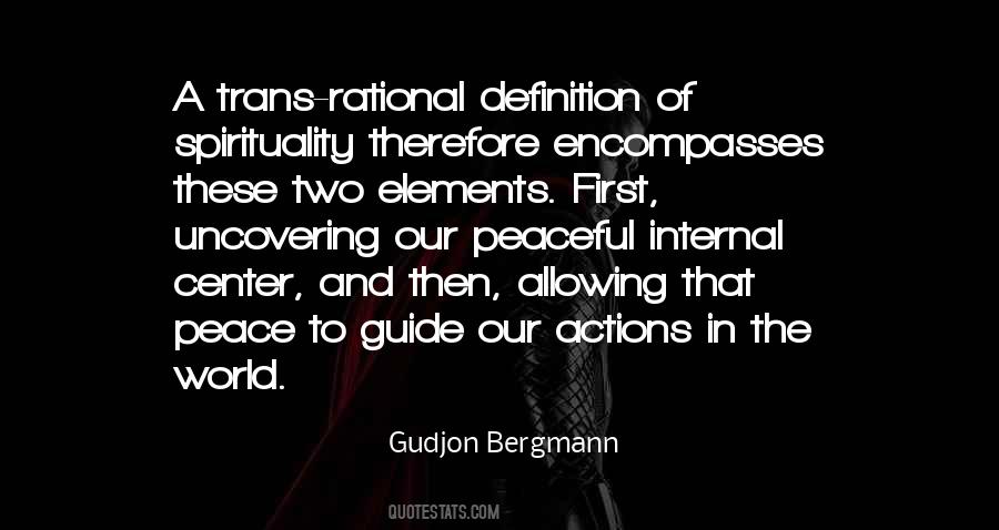 Trans Rational Spirituality Quotes #1485652