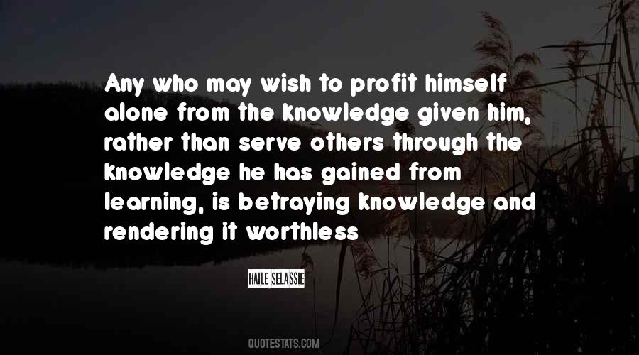 Quotes About Learning And Knowledge #291571