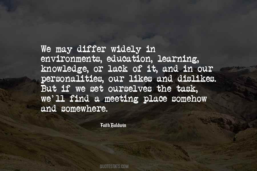 Quotes About Learning And Knowledge #29953