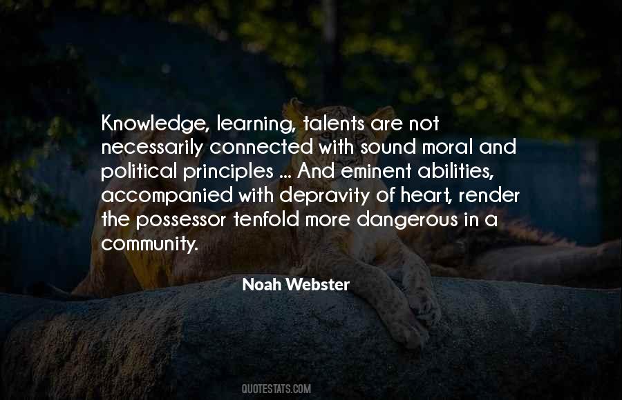 Quotes About Learning And Knowledge #301087