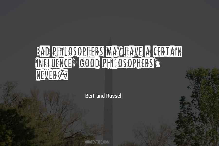 Bertrand Russell Good Bad Quotes #769185