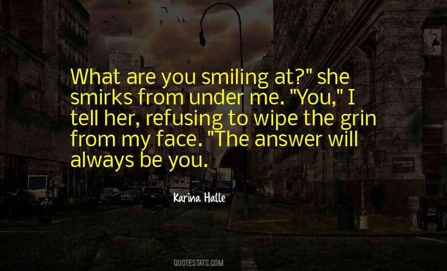 Quotes About Smirks #145733