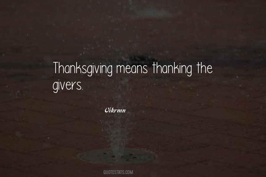 Thanks Giving Quotes #972453