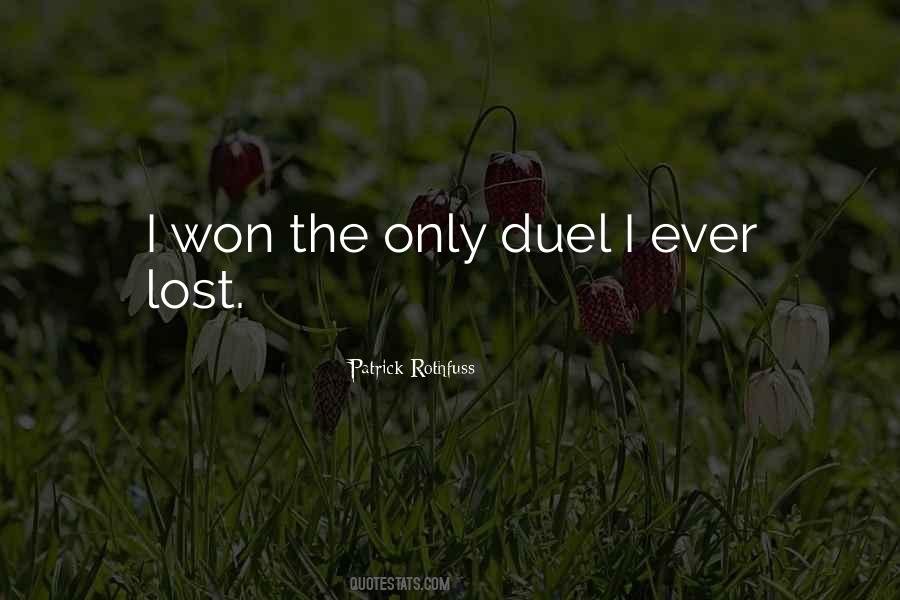 The Duel Quotes #39987