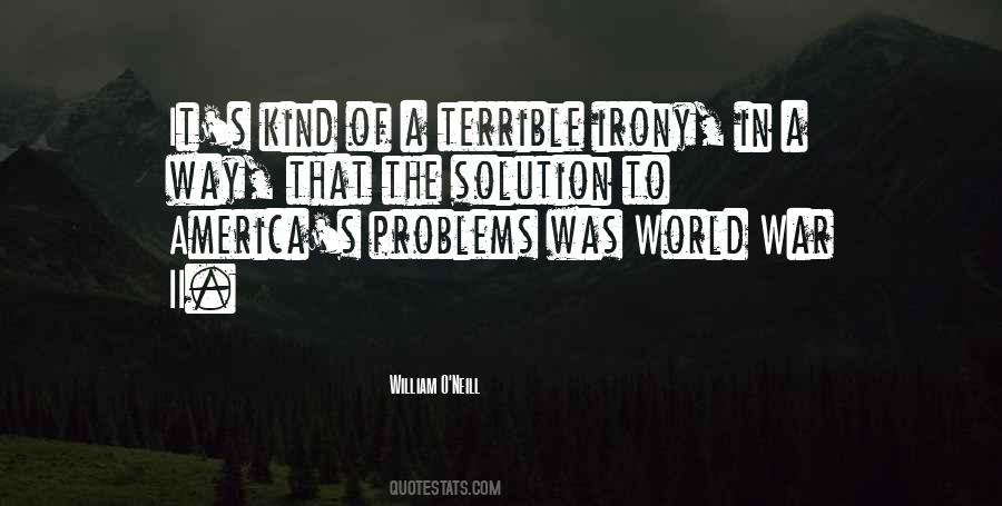 Quotes About Problems In America #1136157