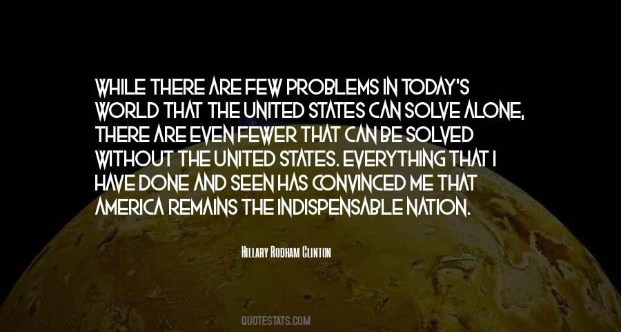Quotes About Problems In America #1427923