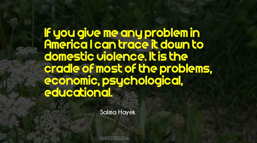 Quotes About Problems In America #1502496