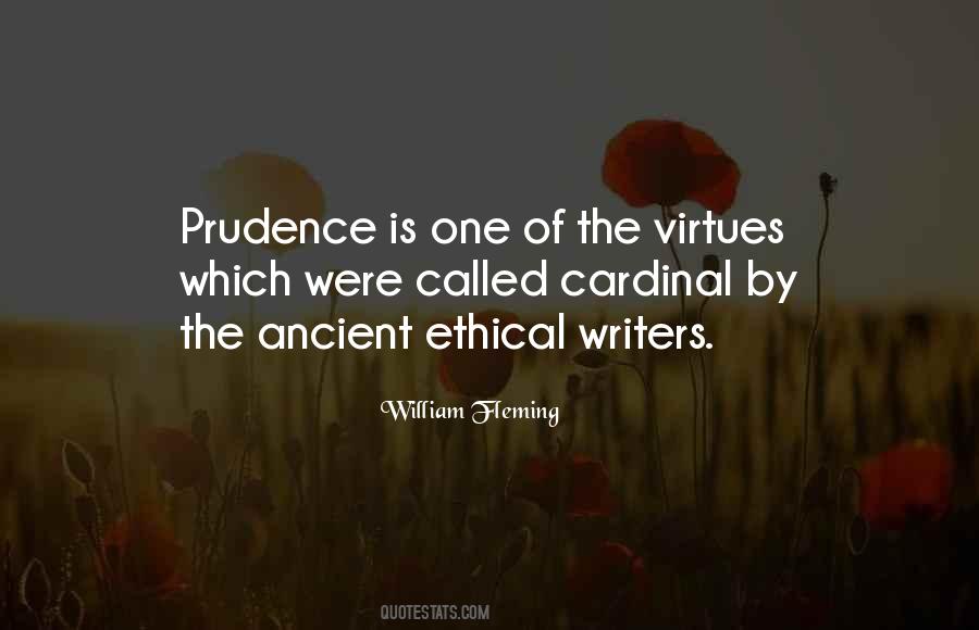 Quotes About Cardinal Virtues #601457