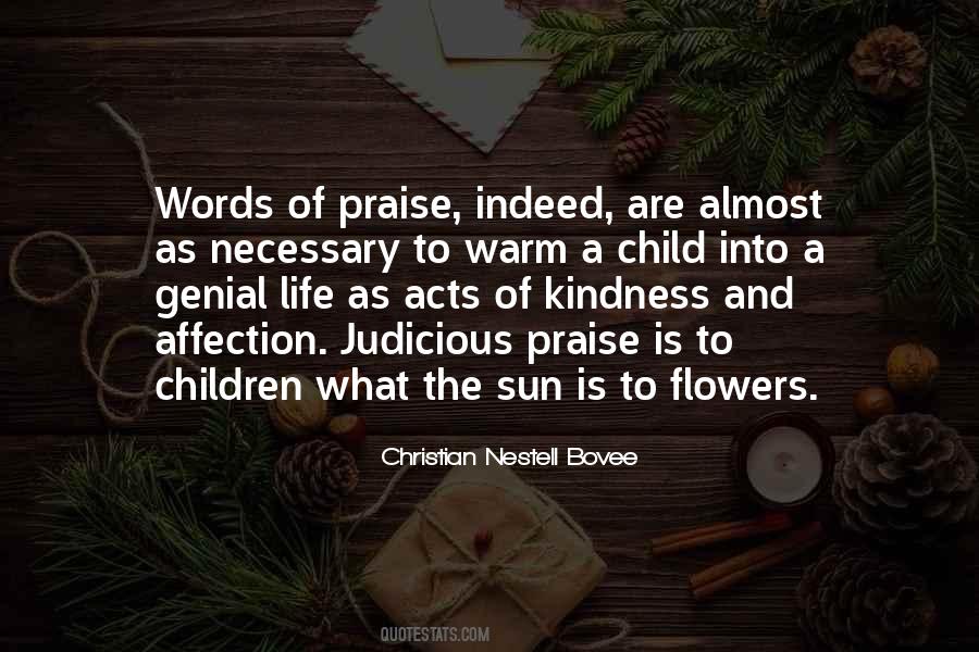 Quotes About Words Of Kindness #1631293