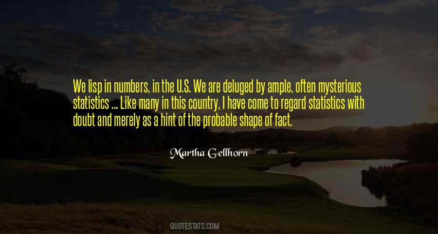 Quotes About Numbers And Statistics #1232417
