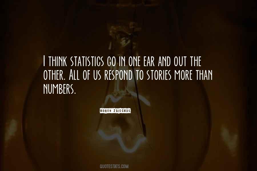 Quotes About Numbers And Statistics #373946