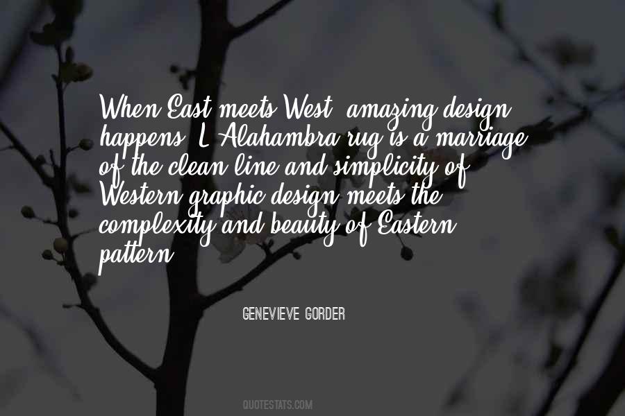 Quotes About East Meets West #198412