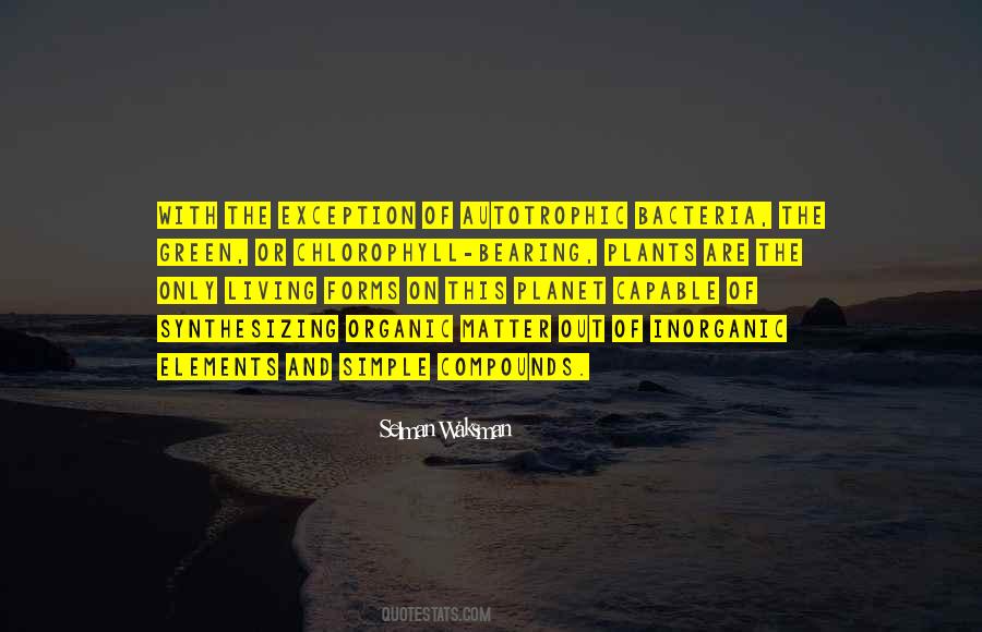 Quotes About Green Planet #1563423
