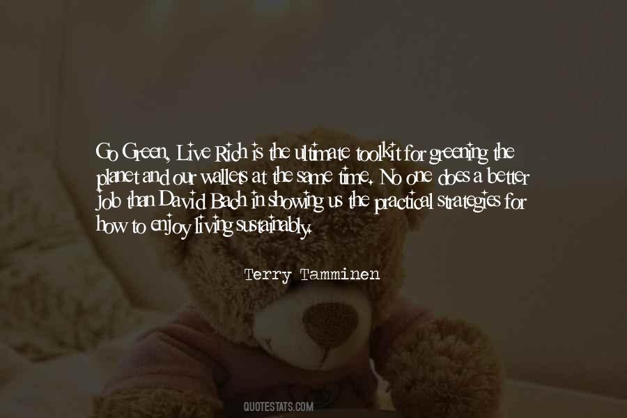Quotes About Green Planet #847062