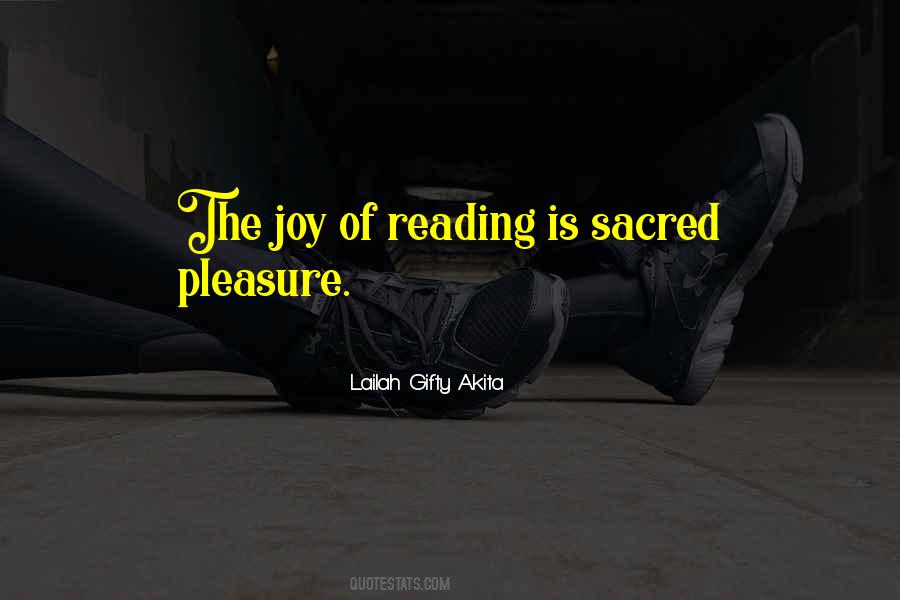 Quotes About The Joy Of Reading #660356