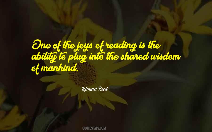Quotes About The Joy Of Reading #829072