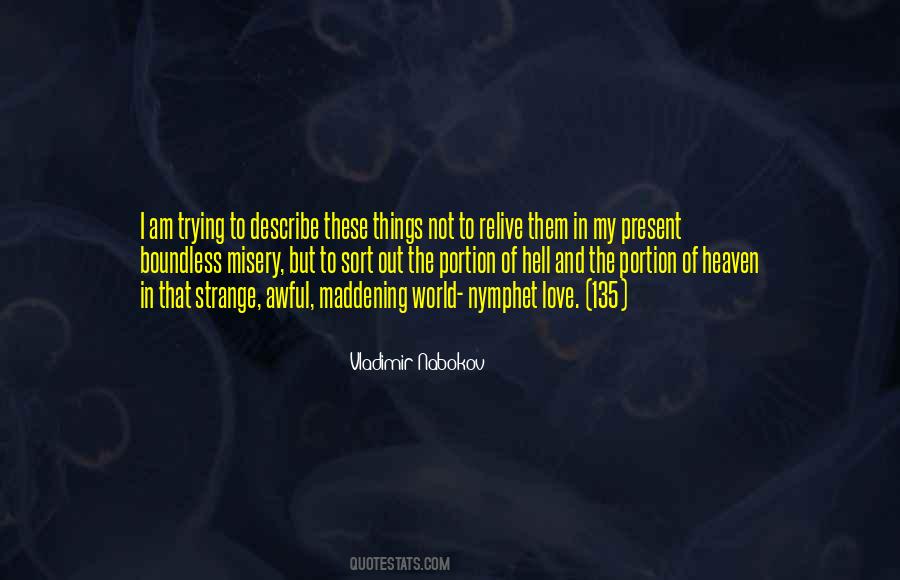 Quotes About Strange Love #192669