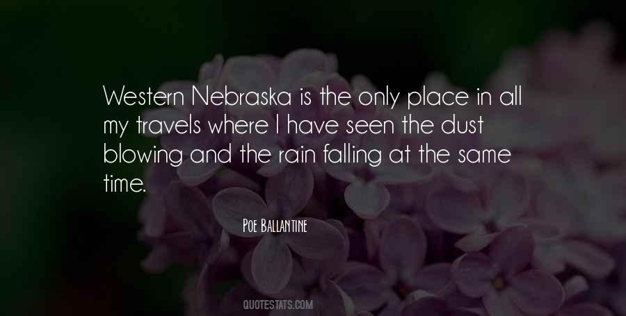 Quotes About Nebraska #1556589