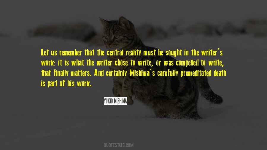 Quotes About The Reality Of Death #1392199 Quotes About The Reality Of Death #1392199