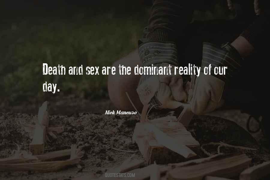 Quotes About The Reality Of Death #962654