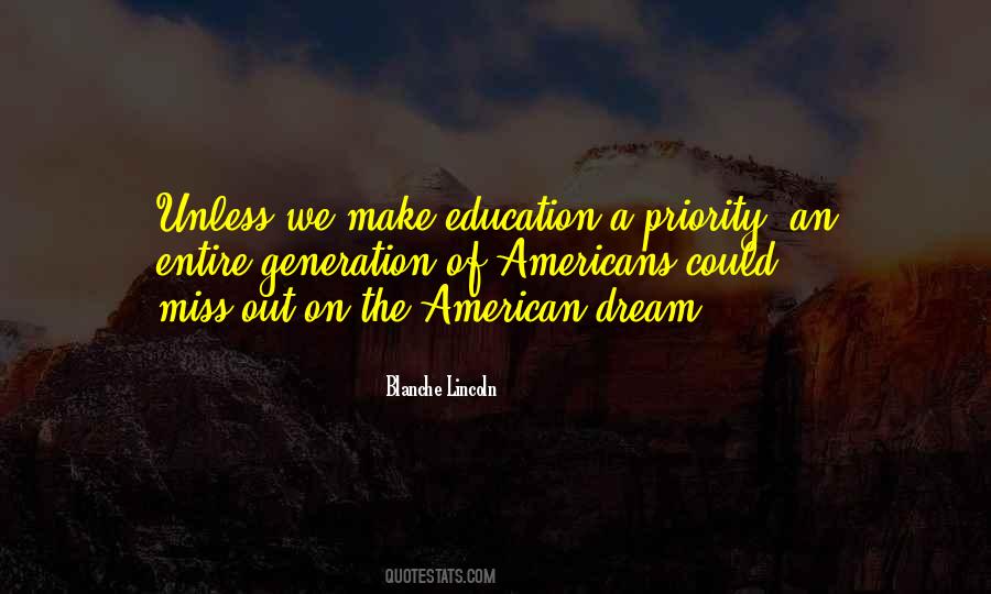 Dream Education Quotes #261497