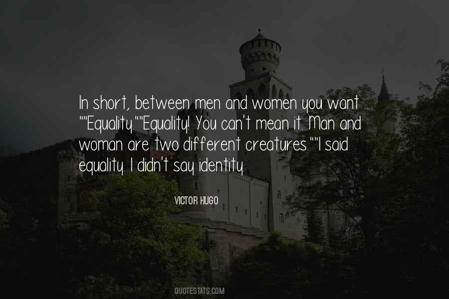 Different Women Quotes #132571