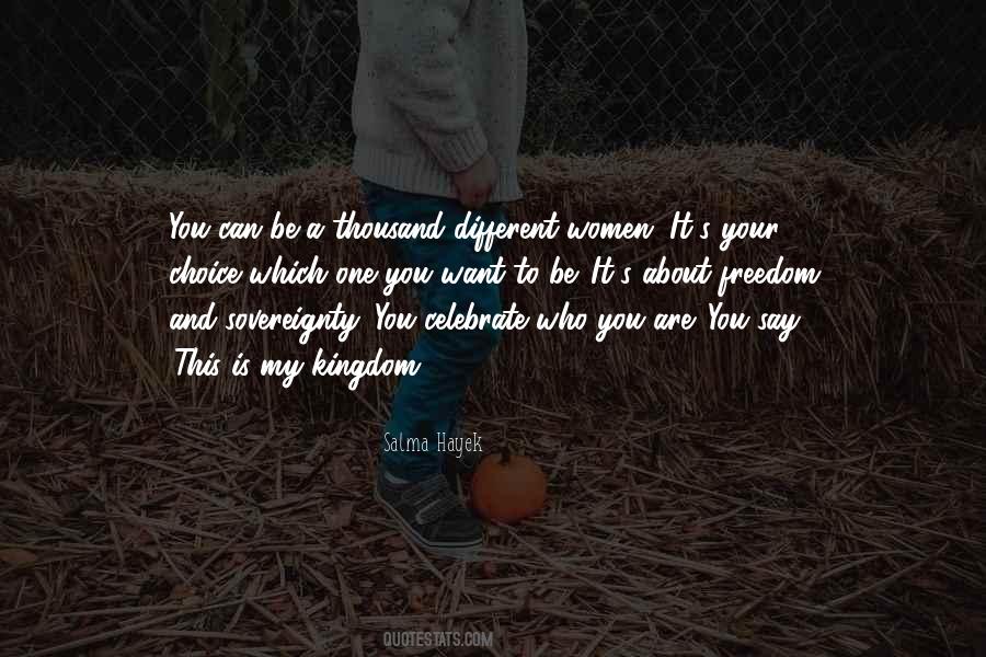 Different Women Quotes #232645