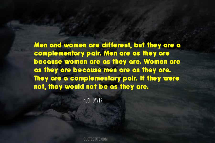 Different Women Quotes #26494