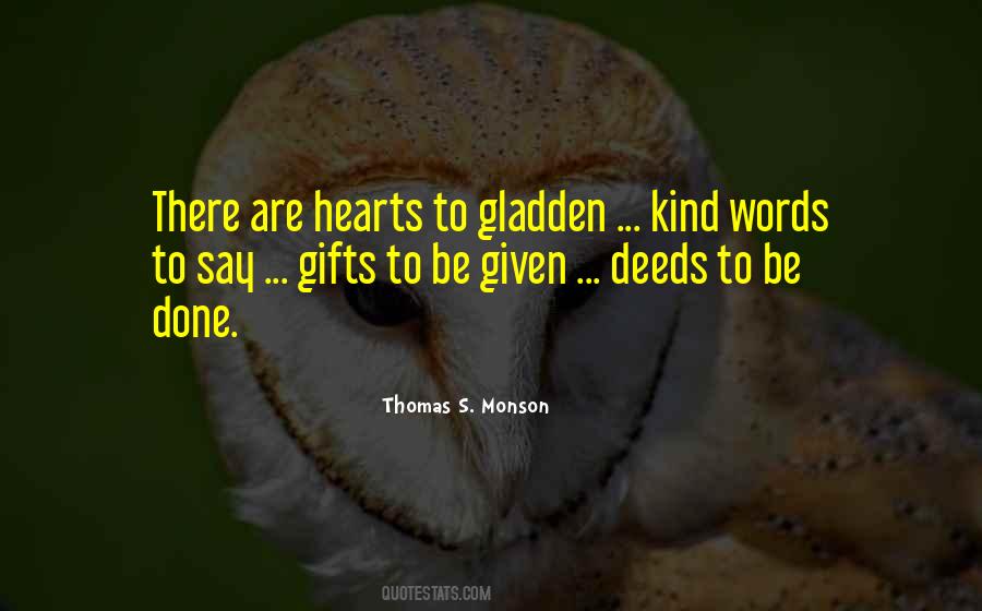 Quotes About Kind Hearts #1712206
