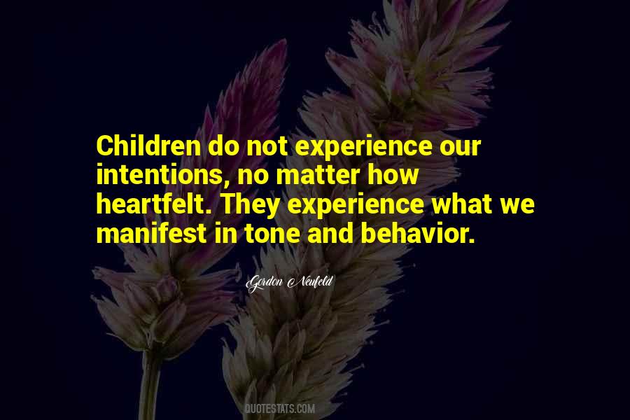 Quotes About Children's Behavior #1617101