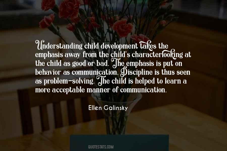 Quotes About Children's Behavior #545106