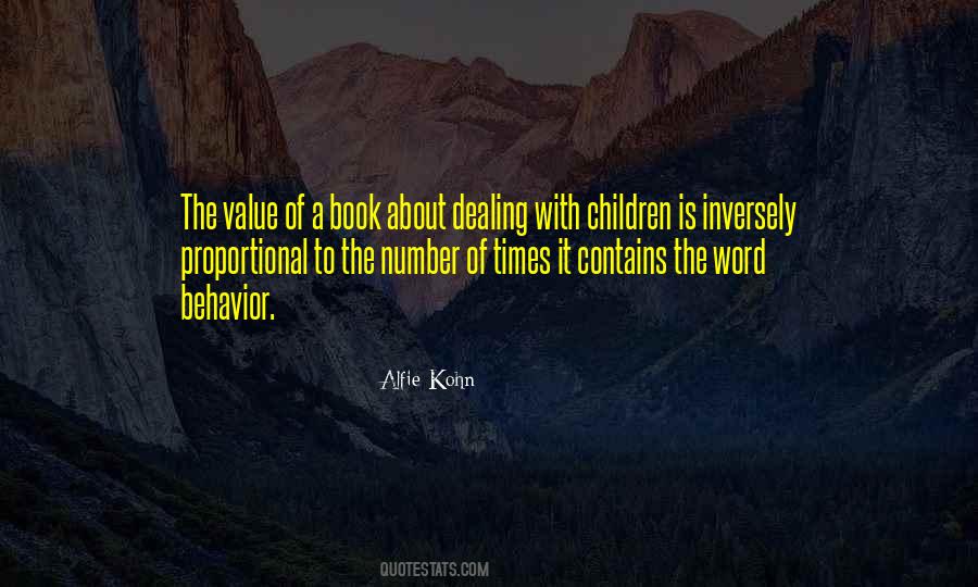 Quotes About Children's Behavior #569829