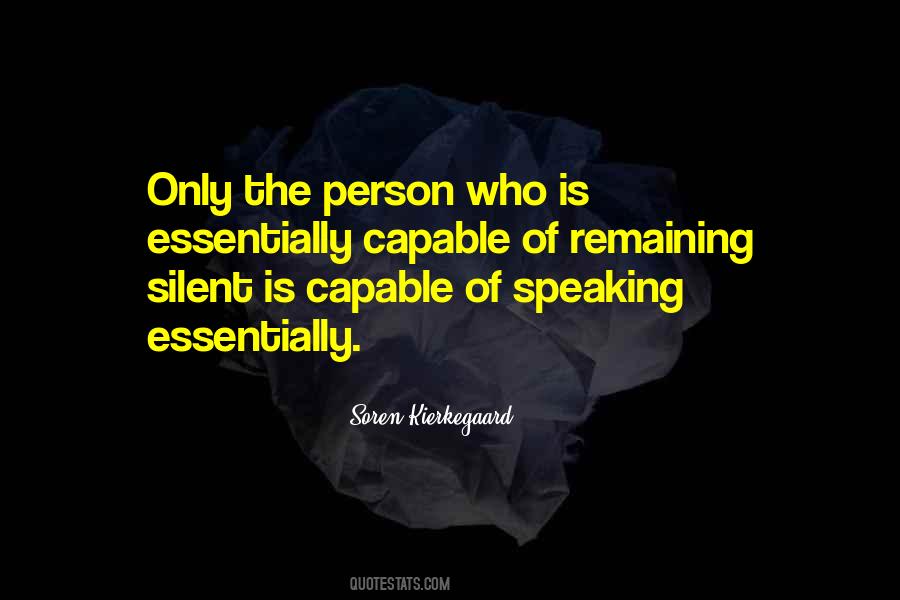 Quotes About Remaining Silent #1823268