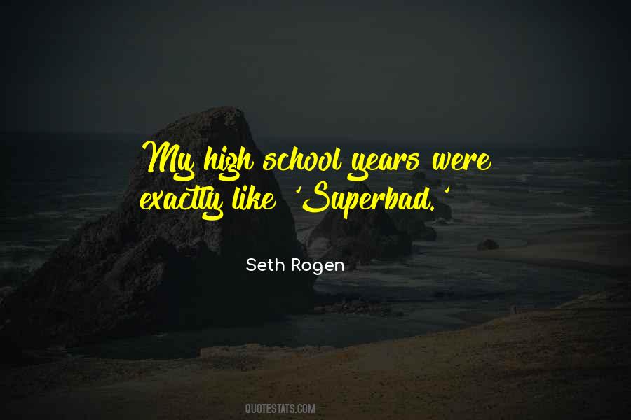 Years Were Quotes #1627279