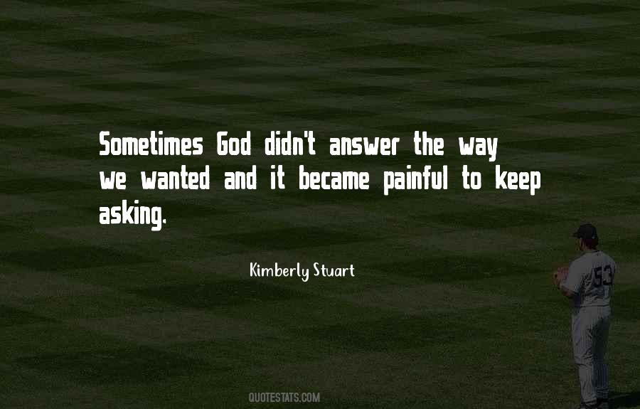 Asking God Quotes #138454