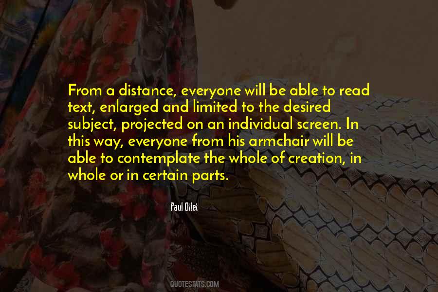 Quotes About Parts Of A Whole #1057722