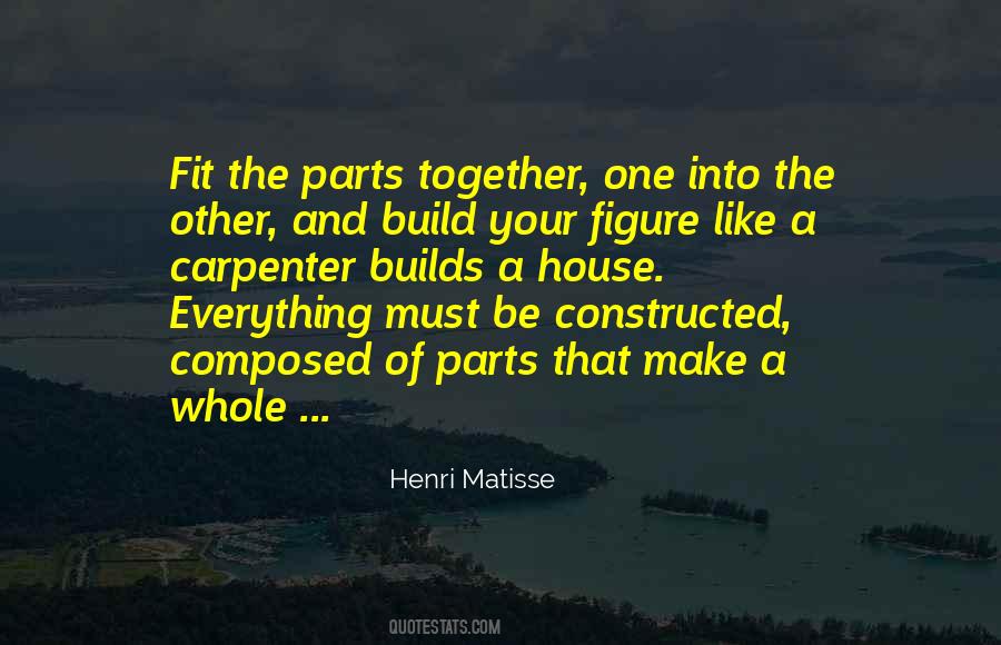 Quotes About Parts Of A Whole #1454772