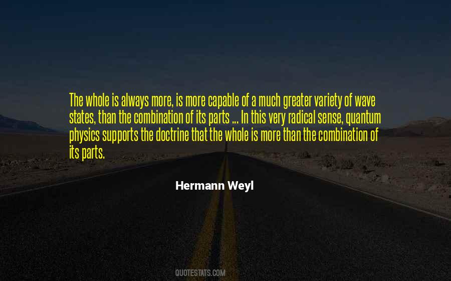 Quotes About Parts Of A Whole #568680